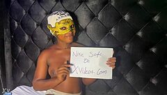 sexy ebony teen pussy wet verification video