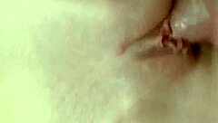 Shaved Stud Pounds Beautiful Brunette's Swollen Pussy Craving Every Inch of Cock