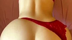 Does my red thong make this ass look huge?