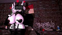 infiel bunny begs for urgent big black cock pounding