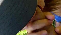 Risky Outdoor Yoga Blowjob with Perfect 18yo Teen Deepthroat Cumshot 😍💦