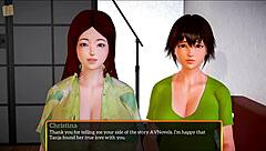 big ass big tits erotic game tempts family secrets