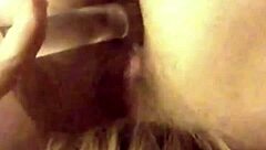 Blonde Milf Pegs and Milks His Ass with Toys