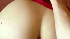 Does my red thong make this ass look huge?