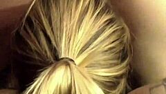 Blonde Milf Pegs and Milks His Ass with Toys