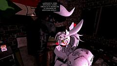 infiel bunny begs for urgent big black cock pounding