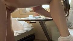 Poker Game Leads to Brunette Bent Over Doggystyle Anal Assfucking Hardcore Riding In Socks