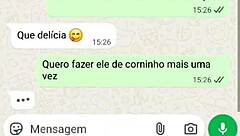 hot cheating wife drips from lover back to cuck home