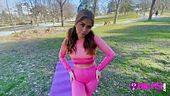 My encounter with peruvian actress park workout