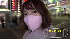 Street Masked Beauty Loses Inhibitions in Real Pickup Leading to Wild Orgasm Chaos Part 1