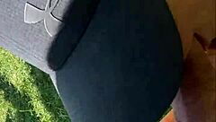 Risky Outdoor Yoga Blowjob with Perfect 18yo Teen Deepthroat Cumshot 😍💦