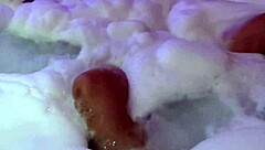 motel bikini tease leads to jacuzzi masturbation voyeur thrill