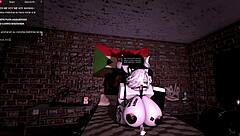 infiel bunny begs for urgent big black cock pounding