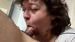 Starting day swallowing delicious cock milk