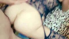 Skinny latina wife model strips homemade lingerie