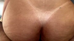 Brunette's Huge Ass Takes Raw Anal Pounding