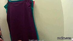 I'm teasing this adorable Czech girl in supermarket before POV ride