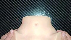 candy's tight asshole creampie every angle dripping cum