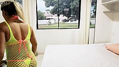 luna oliveira gives tight asshole creampie to stud