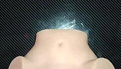 candy's tight asshole creampie every angle dripping cum