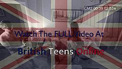 British teen's teasing fucks lead to homemade cum-swallowing frenzy