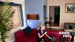 lonely housewife angela attison submits to rough bbc pounding her shaved pussy hard