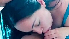 horny asian cowgirl rides cock hard after boyfriend fight moaning wildly