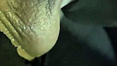 goth babe sensually licks and swallows cum gagging deep