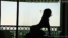 bigtittygothegg rides dildo on her shaved big ass