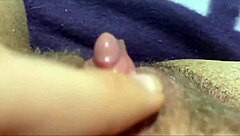 huge clit throbs in orgasm closeup