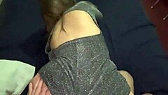 beautiful ass sparkles in tight party dress bent over