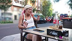 sandra v sniffs panties for obsessed milf fan