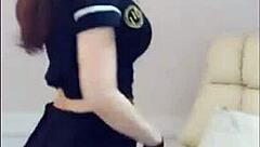 sexy babe chi danny dances hot on webcam