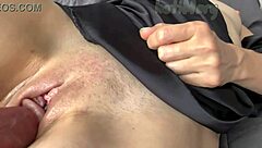 oh fuck this hot milf hard and blast cumshot deep in her pussy