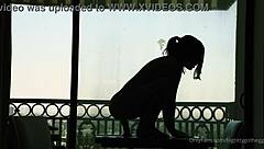 bigtittygothegg rides dildo on her shaved big ass