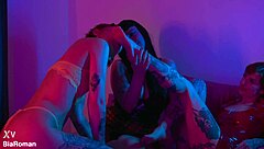 Redhead Femdom Demands Foot Worship from Bound Slave