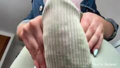 i got caught with my pudgy cock he sucked my hot cum