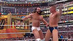 gunther battles sheamus and drew mcintyre for intercontinental title at wrestlemania 39