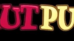 seductive ebony mya lushes oiled up riding monster bbc cumshot