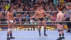 gunther battles sheamus and drew mcintyre for intercontinental title at wrestlemania 39