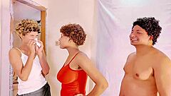 hey check this defloration threesome fuck!