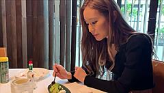 super rich babe begs for my cock in luxury hotel red underwear cowgirl pounding