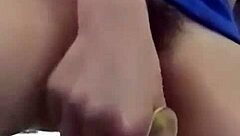 Vietnamese beauty teases dripping wet in seductive play