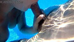 pregnant milf pool fuck for neighbors