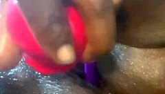 craving this curvy black beauty's homemade emergency candy closeup?