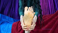 Mistress Rebecca Diamante Foot Massage Tease