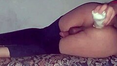 sofi vice rides huge anal dildo like a whore