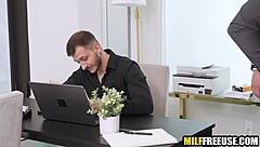 Bosses Toy With 3 Assistants In Hardcore Office Fuck!
