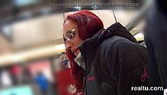 czech cutie teased in shop before pov pounding her tight asshole