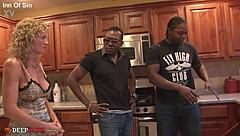 jade summons plumbers for intense interracial doggystyle pounding